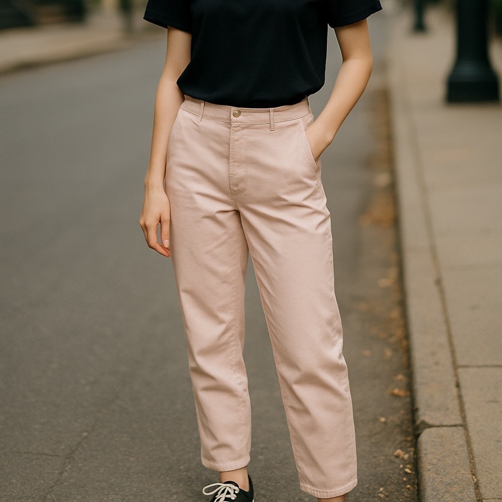 LILA RYAN Pale Pink Pants. Size 14